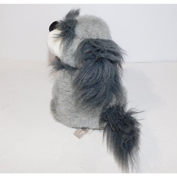 Vintage 1989 Ganz Heritage collection Gray Plush Sheepdog 9" Stuffed Sheep Dog - Picture 6 of 8